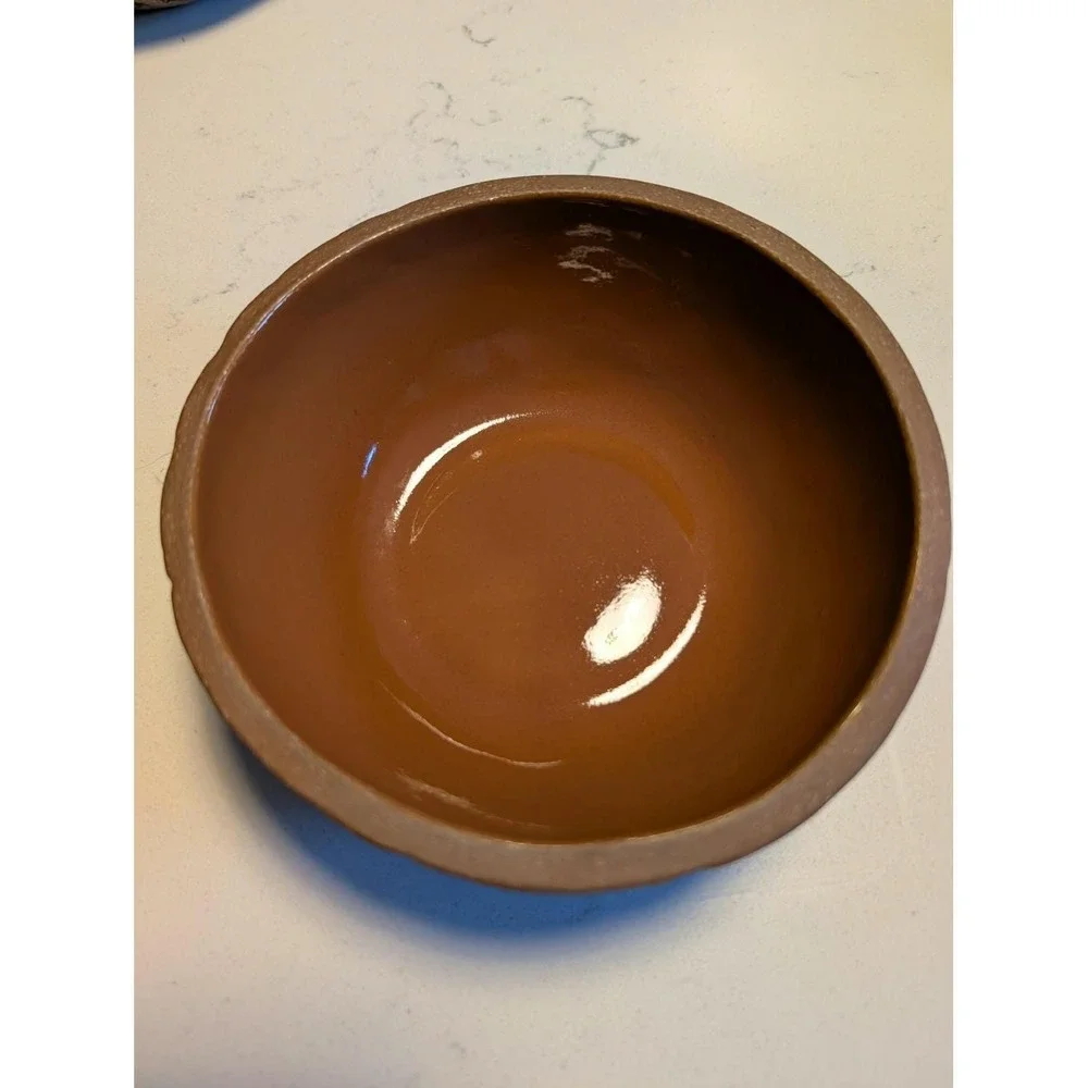 5 Vintage Mineral Spring Studios KB Smith Art Pottery Bowls Signed Vernon AZ USA